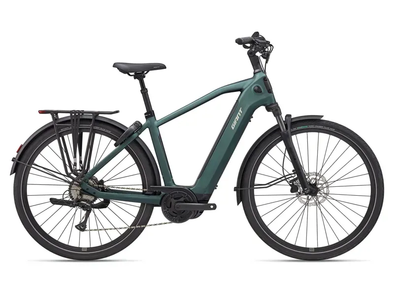 Giant NewTour E+ 3 DD Electric Bike in Kelp Forest Green