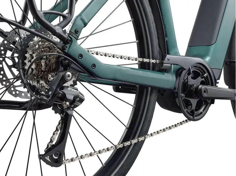 Giant NewTour E+ 3 LST Electric Bike in Kelp Forest Green-3