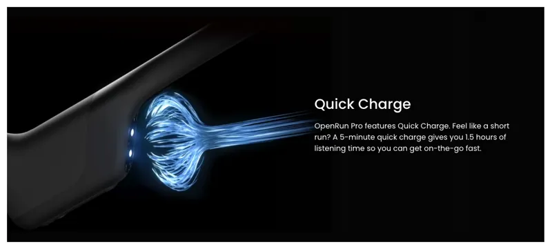 Shokz quick charge