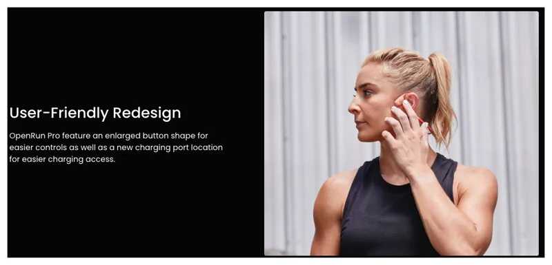 Shokz user friendly design