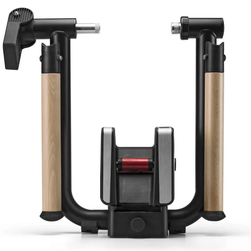 Elite Tuo Smart Trainer folded front view