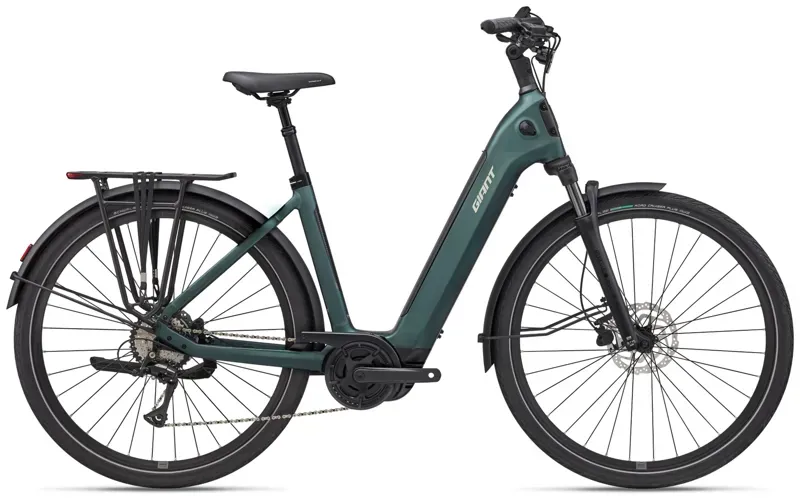 Giant NewTour E+ 3 LST Electric Bike in Kelp Forest Green