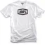 100% Percent Essential Mens T-Shirt in White