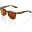 100 Percent Hudson Bronze Lens Sunglasses in Brown
