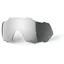 100 Percent Speedtrap Replacement HiPer Mirror Lens in Silver
