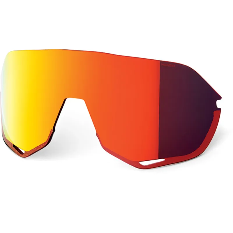 100 Percent S2 Replacement HiPer Mirror Lens in Red