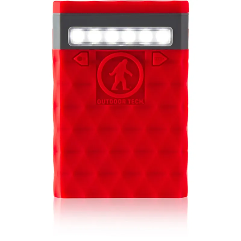 Outdoor Tech Kodiak Plus 2.0 Power Bank in Red