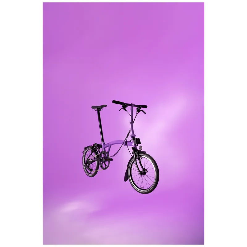 Brompton P-Line 12 Speed Urban Mid Bar M12L Pop Lilac-2