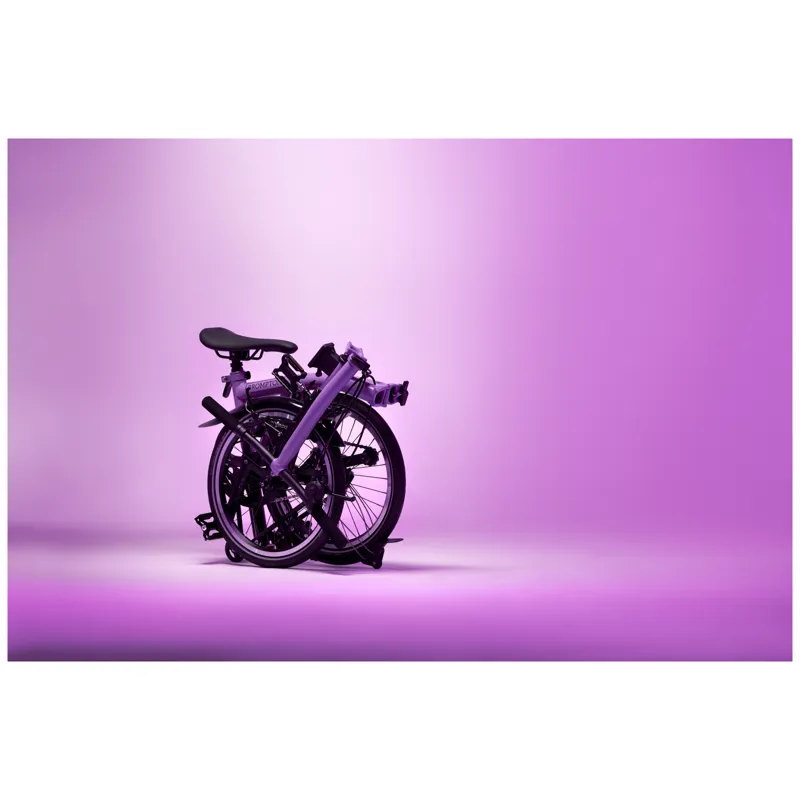 Brompton P-Line 12 Speed Urban Mid Bar M12L Pop Lilac-3