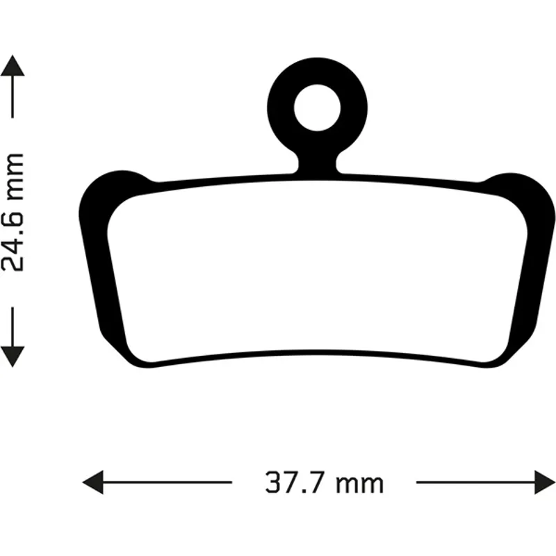 ACDelco Front Semi-Metallic Brake Pads - 17D929M - O'Reilly Auto Parts