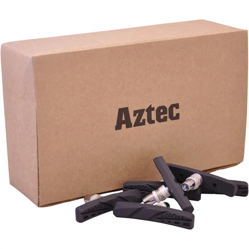 Aztec V-Brake Blocks without retail packaging - 1 x pair for front or rear