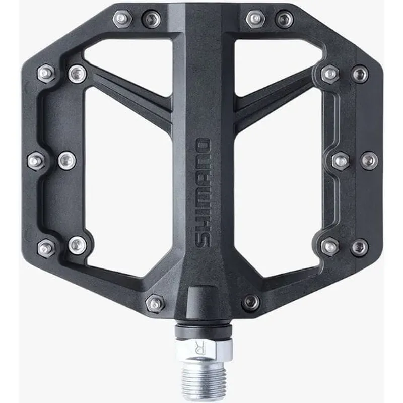 Shimano GR400 Flat Pedal in Black-1