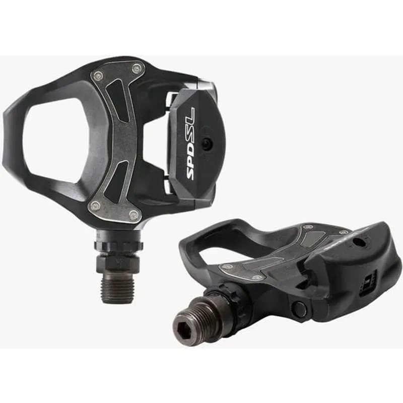 Shimano PD-R550 SPD SL Road Pedals, Resin Composite, Black-2