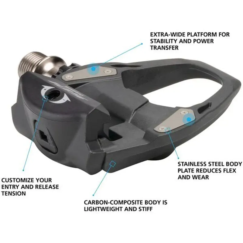 Shimano 105 R7000 Carbon SPD-SL Pedals-1