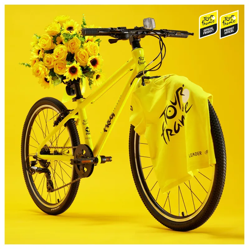 Frog 62 Hybrid Kids Bike for Age 8-10 Years Tour de France Yellow-8