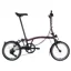 Brompton C Line 12 speed Folding Bike in Amethyst Lacquer