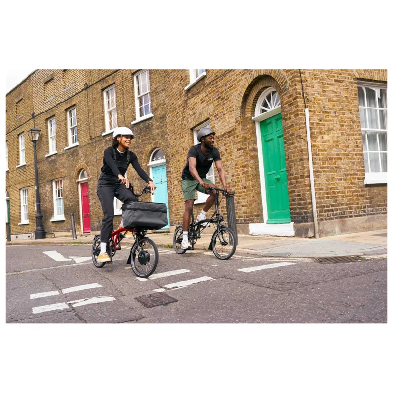 Brompton C Line 12 speed Folding Bike in Black-3