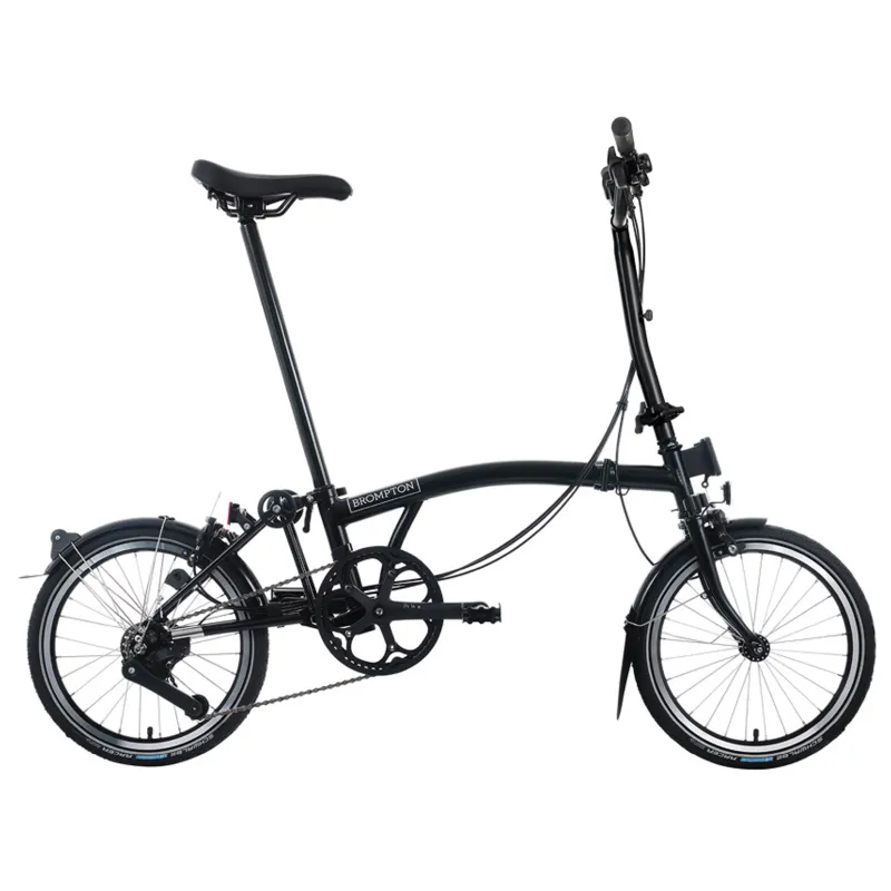 Brompton C Line 12 speed Folding Bike in Black
