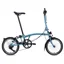 Brompton C Line 12 speed Folding Bike in Cloud Metallic