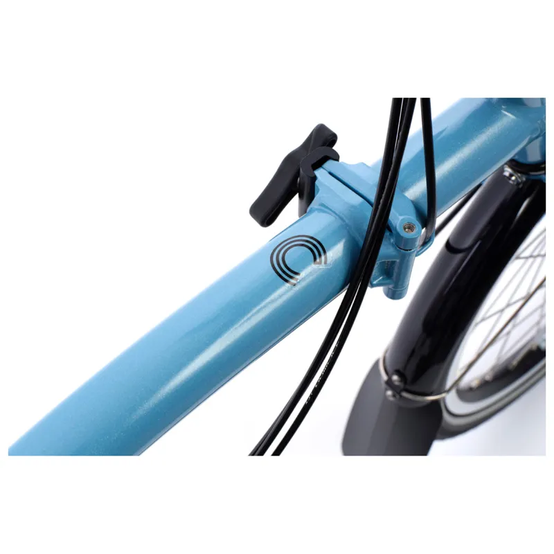 Brompton C Line 4 speed Folding Bike in Cloud Metallic-5