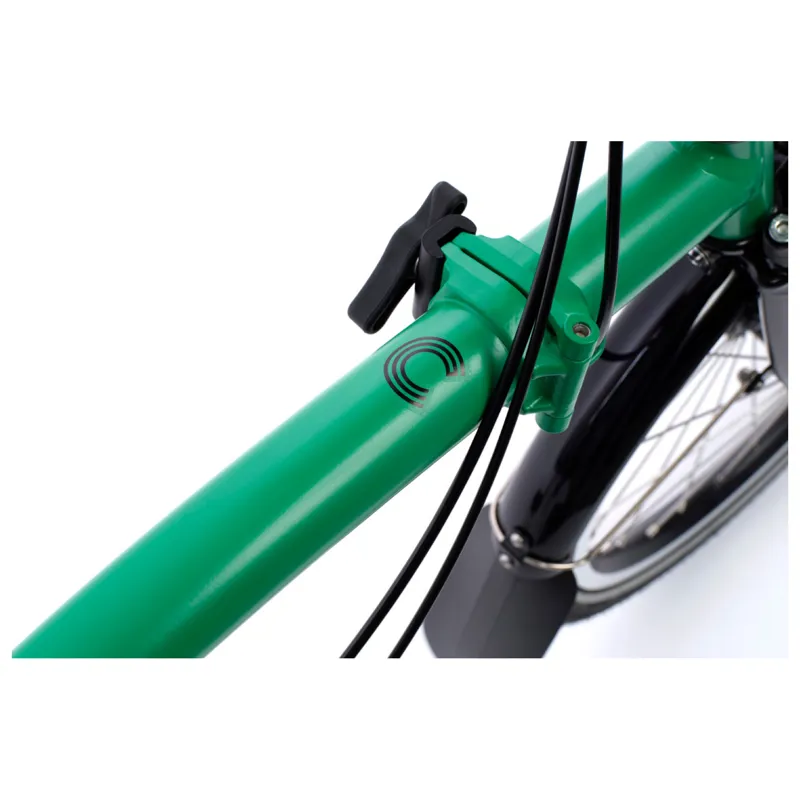 Brompton C Line 4 speed Folding Bike in Palm Green-3