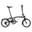 Brompton C Line 4 speed Folding Bike in Red Plum