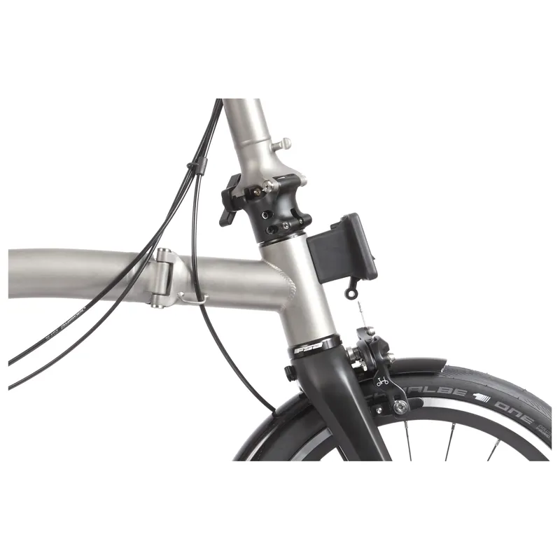 Brompton T-Line 12-speed Titanium Folding Bike-9