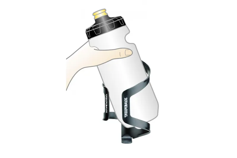 Topeak Dualside Cage EX Bottle Cage in Grey/White/Green-2