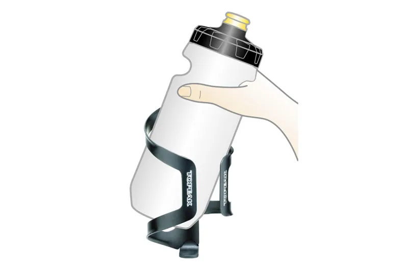 Topeak Dualside Cage EX Bottle Cage in Grey/White/Green-3