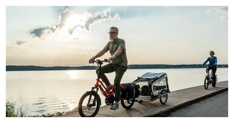 Tern HSD P9 Cargo eBike in Blue-6