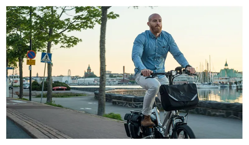 Tern HSD P9 Cargo eBike in Blue-3