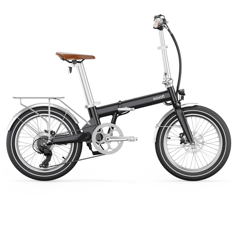 Eovolt Afternoon 20 Origins Vintage Folding Electric Bike in Satin Black