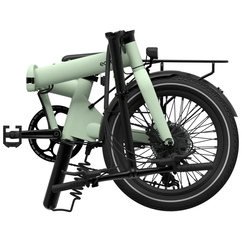 Eovolt Afternoon 20 Origins Folding Electric Bike in Sage Green-2