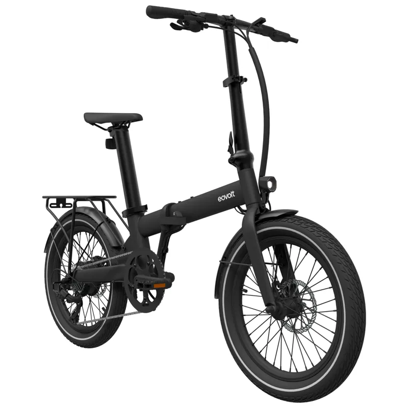 Eovolt Afternoon 20 Origins Folding Electric Bike in Onyx Black