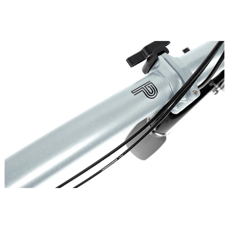 Brompton P Line 12 speed Folding Bike in Lunar Ice-7