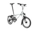 Brompton P-Line Urban Low Bar 4 Speed S4L in Luna Ice