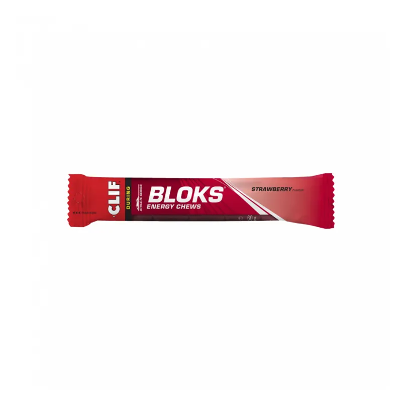 Clif Bloks Strawberry Flavour Energy Chews