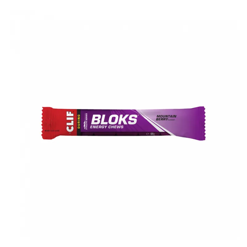 Clif Bloks Mountain Berry Flavour Energy Chews