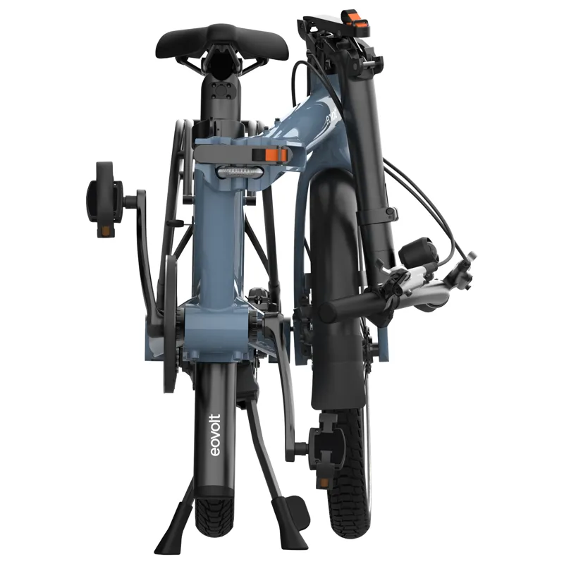 Eovolt Afternoon 20 Pro Electric Folding Bike in Mineral Blue-9
