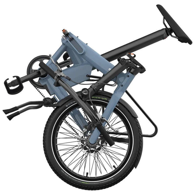 Eovolt Afternoon 20 Pro Electric Folding Bike in Mineral Blue-7
