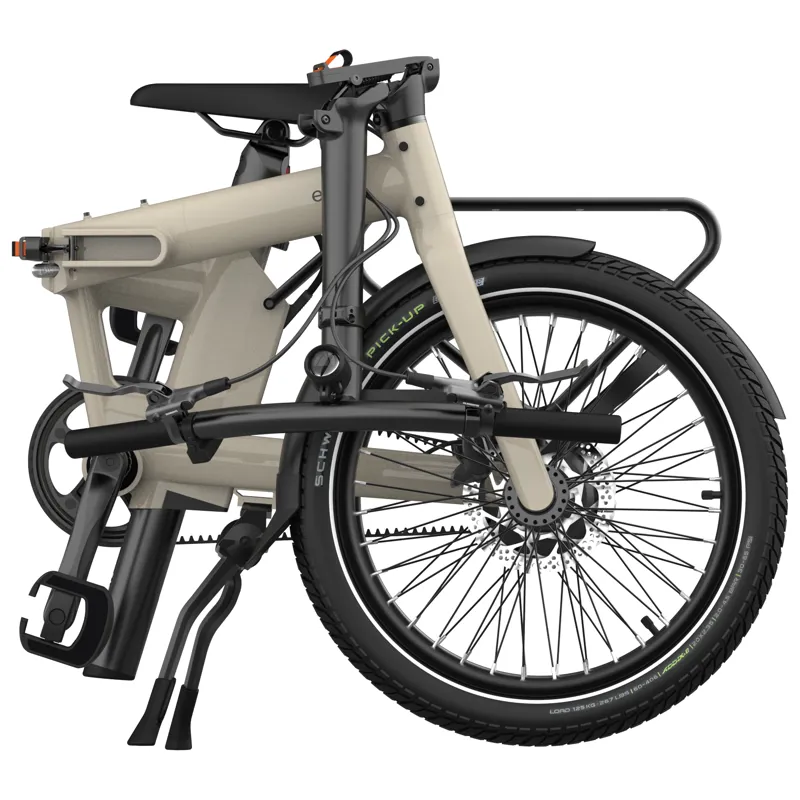 Eovolt Afternoon 20 Pro Electric Folding Bike in Taupe-9