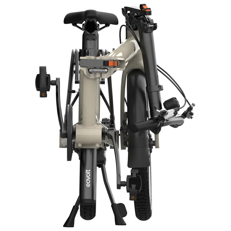 Eovolt Afternoon 20 Pro Electric Folding Bike in Taupe-8