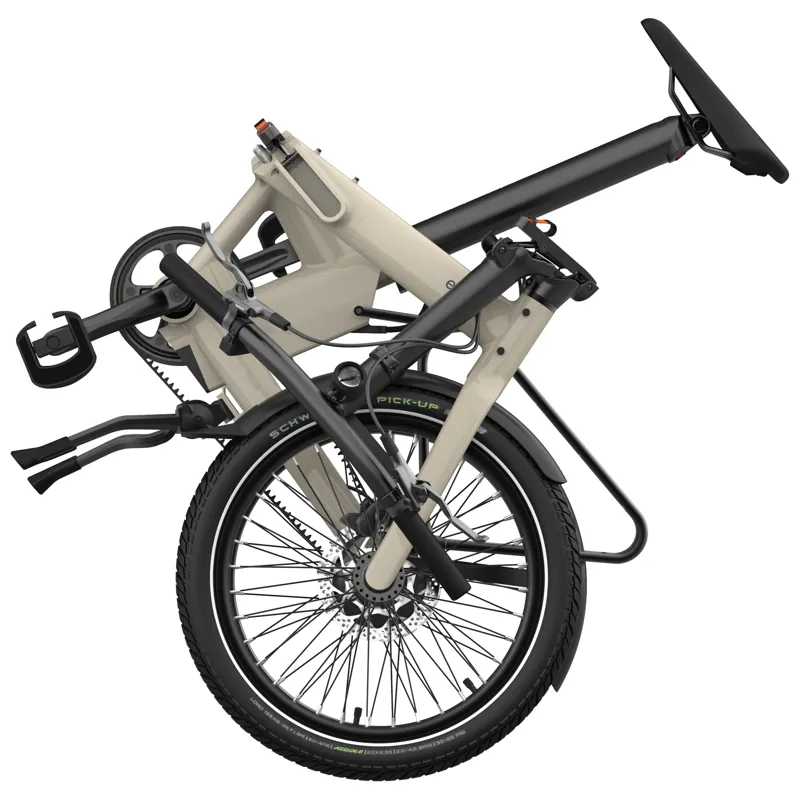 Eovolt Afternoon 20 Pro Electric Folding Bike in Taupe-7