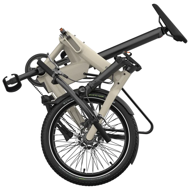 Eovolt Afternoon 20 Pro Electric Folding Bike in Taupe-6