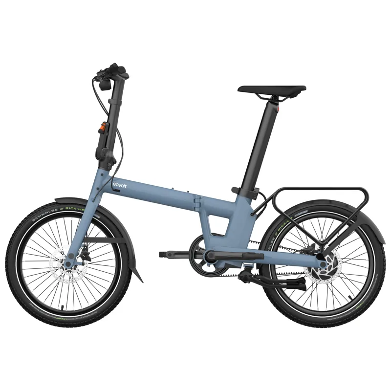 Eovolt Afternoon 20 Pro Electric Folding Bike in Mineral Blue-5