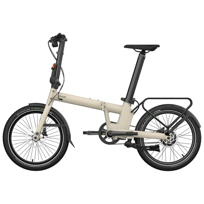 Eovolt Afternoon 20 Pro Electric Folding Bike in Taupe-5