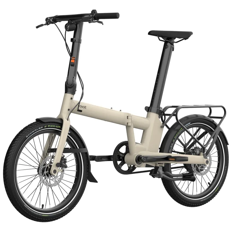 Eovolt Afternoon 20 Pro Electric Folding Bike in Taupe-4