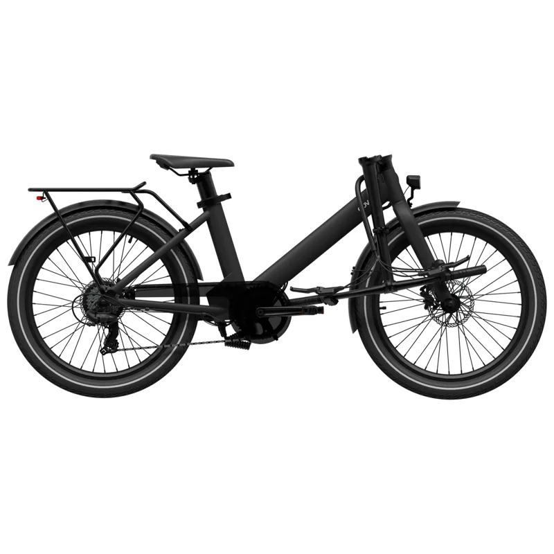 Eovolt Evening 24 Origins Step Through Electric Bike in Onyx Black-2