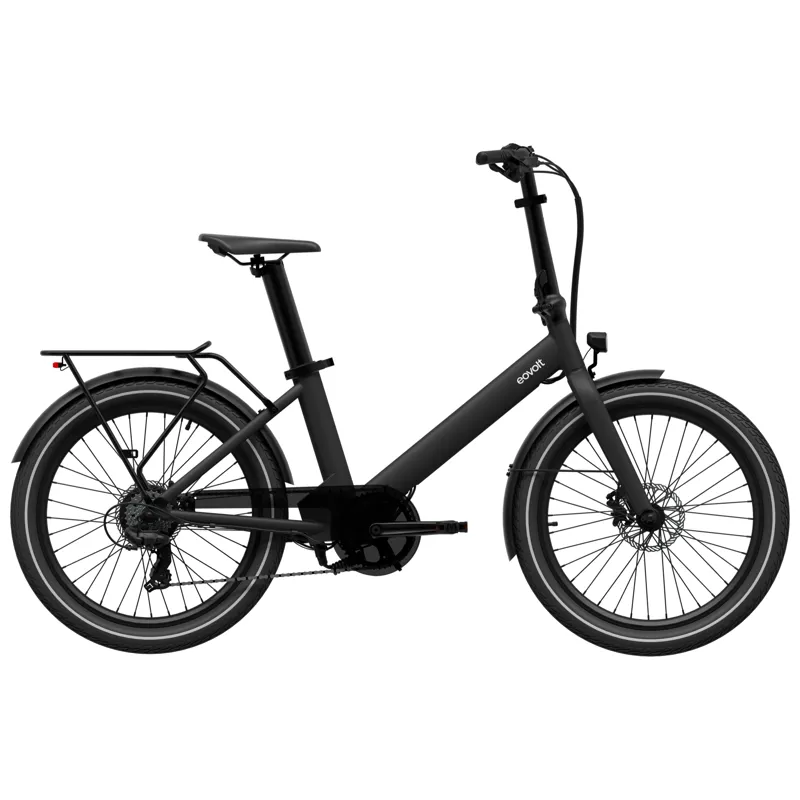 Eovolt Evening 24 Origins Step Through Electric Bike in Onyx Black-1