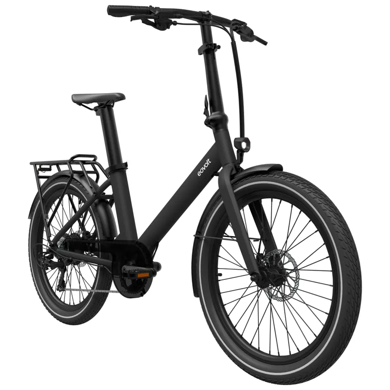 Eovolt Evening 24 Origins Step Through Electric Bike in Onyx Black